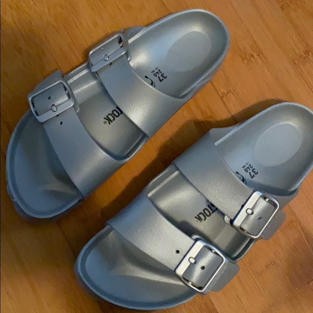 Silver Birkenstock
